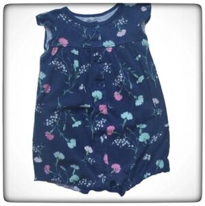 Carter's Flower Summer Romper-24M